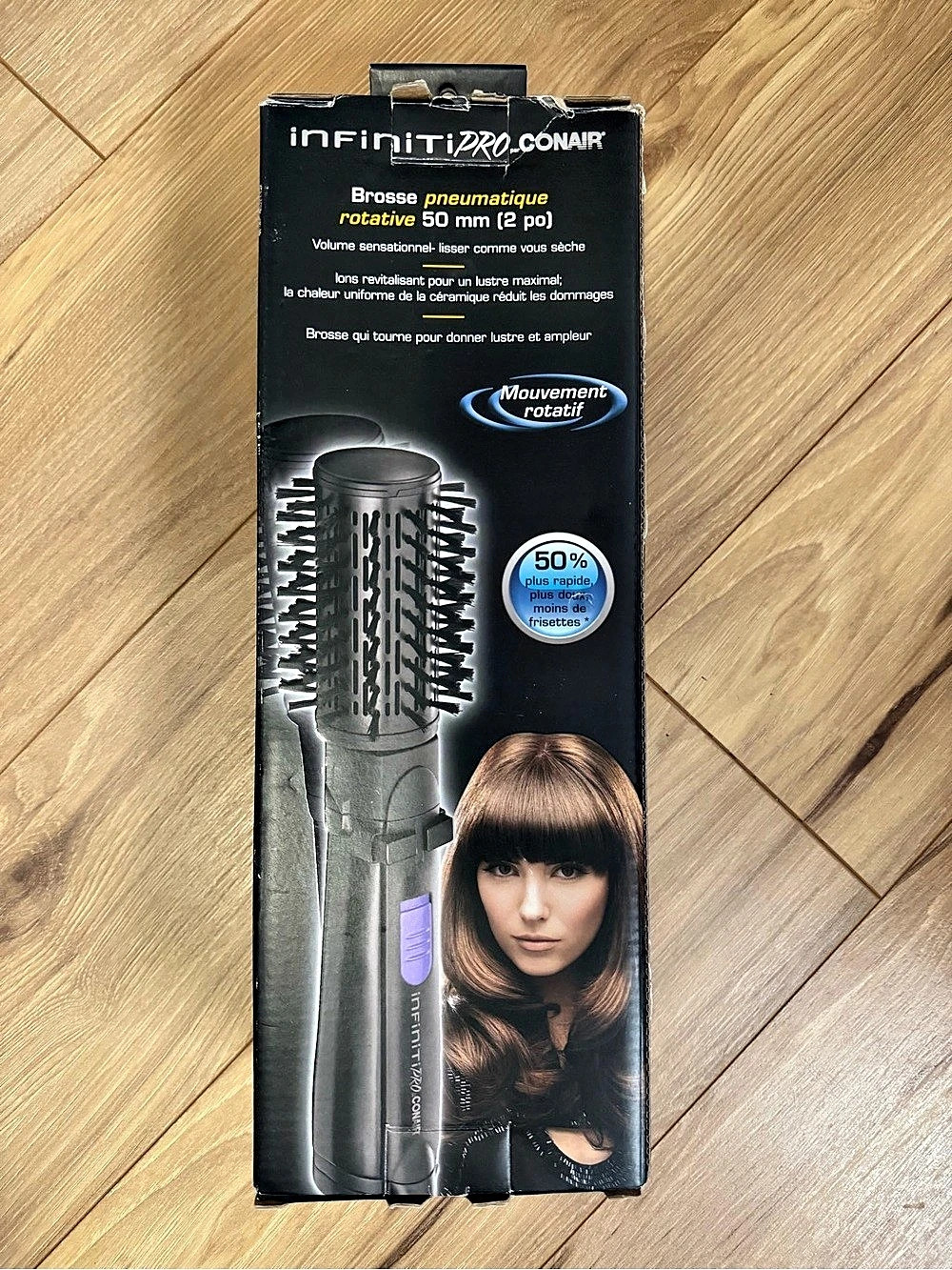 Conair InfinitiPRO by Conair 50mm Rotating Hot Air Brush 50mm Rotating Hot Air